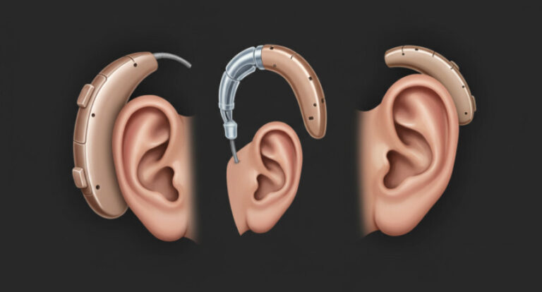 보청기의 구조를 나타낸 그림