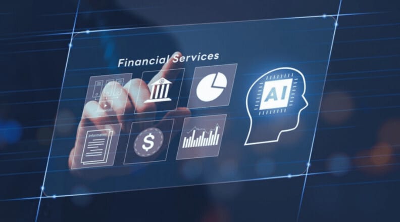 카카오뱅크 파이낸셜 서비스를 나타내는 화면