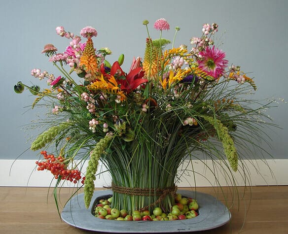 화훼장식기능사가 만든 꽃장식