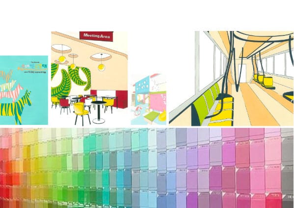 컬러리스트 기사가 디자인한 작품