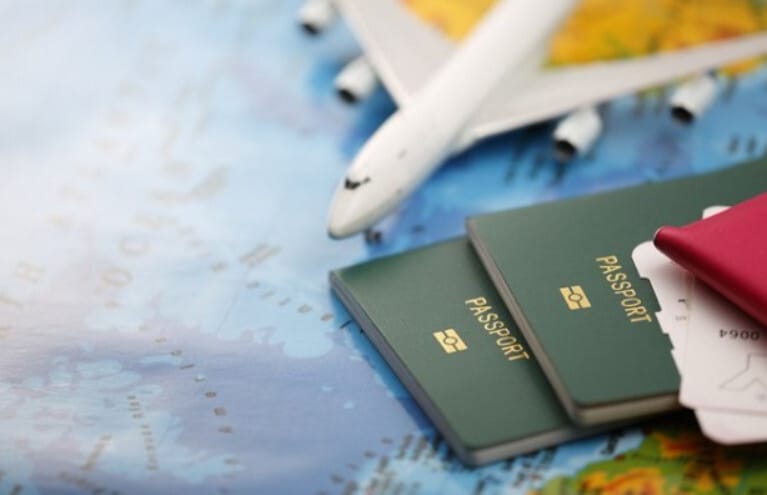 일본여행 중 분실된 여권을 찾은 모습